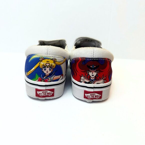 Vans Sailor Moon Slip On ComfyCush Pretty Guardians Sneakers - Picture 10 of 10